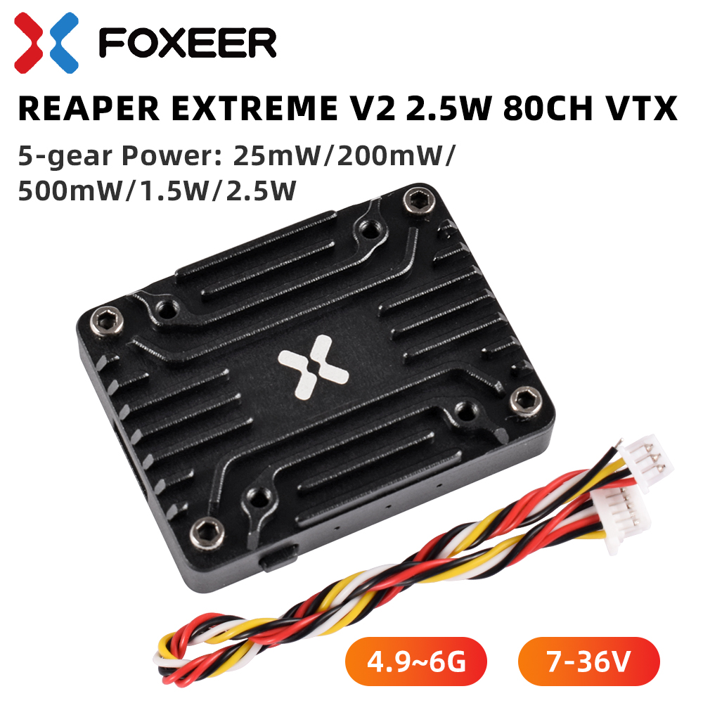 Foxeer pemancar Video untuk dr - Foxeer Reaper Extreme 2.5W Vtx ulasan dan harga